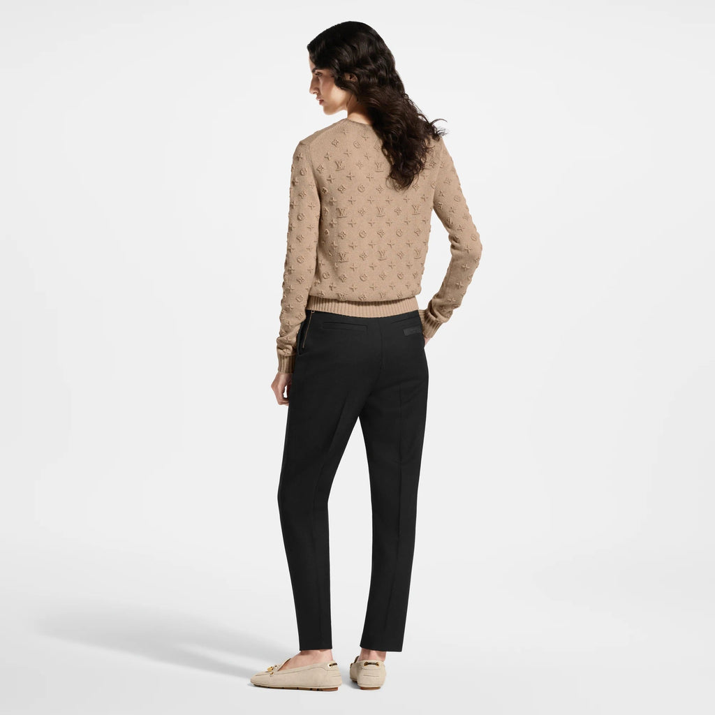 3D Monogram Pullover