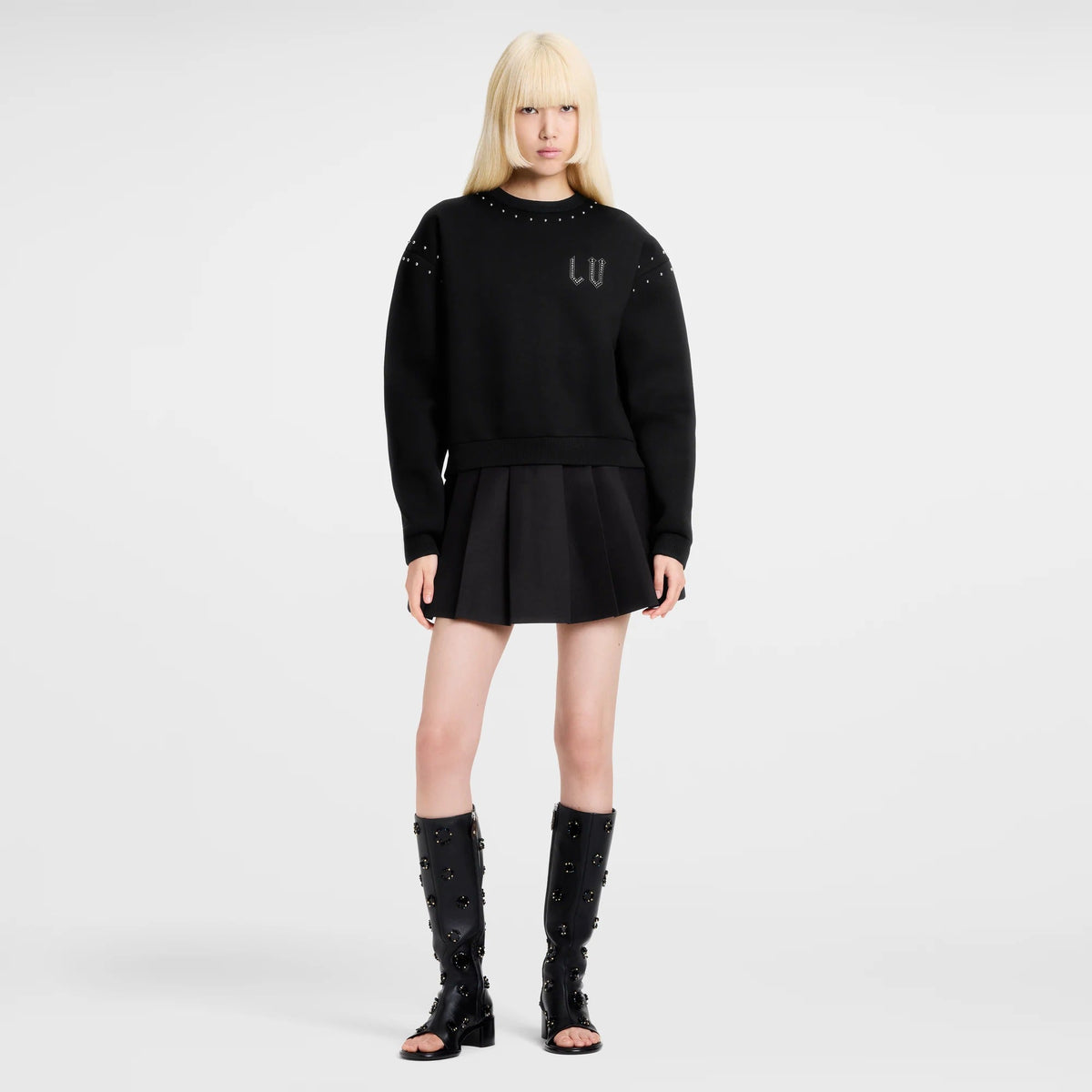 Signature Stud Sweater