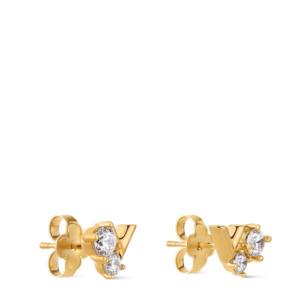 Essential V Strass PM Earrings
