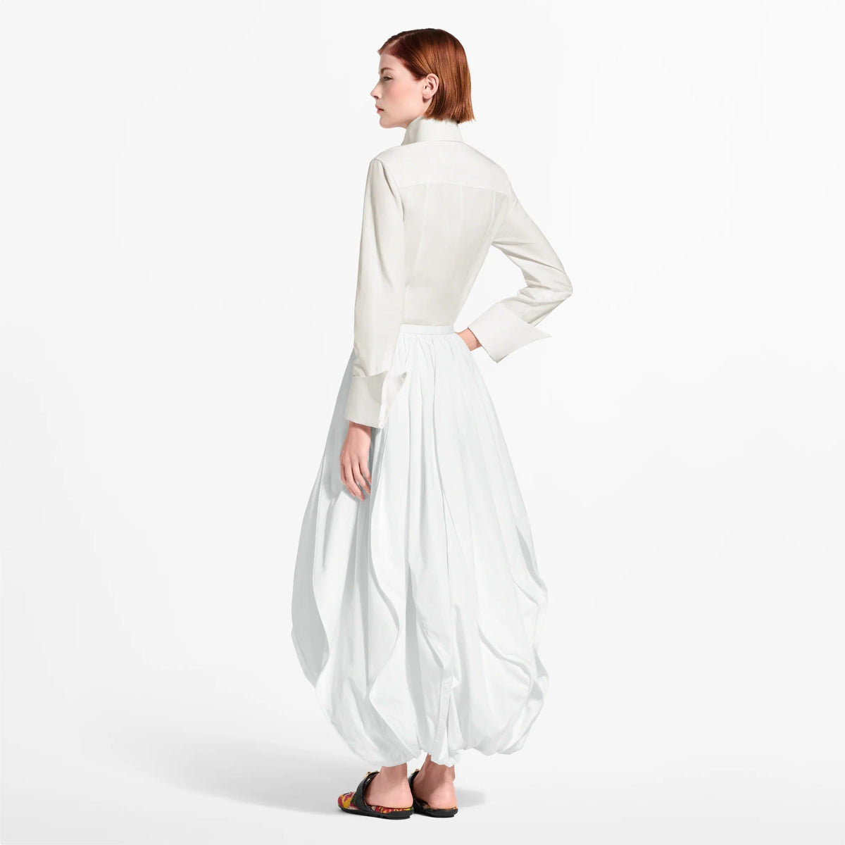 Asymmetrical Balloon Skirt