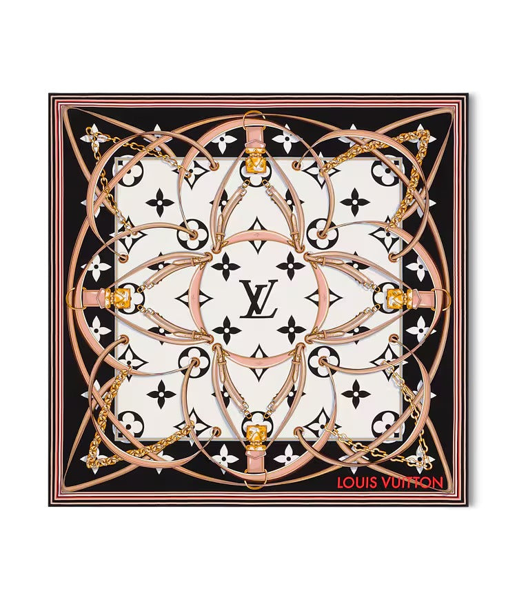 Ultimate Monogram Square 90