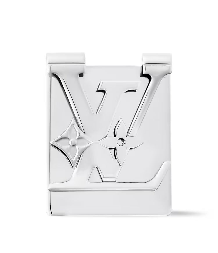 Monogram Row Money Clip