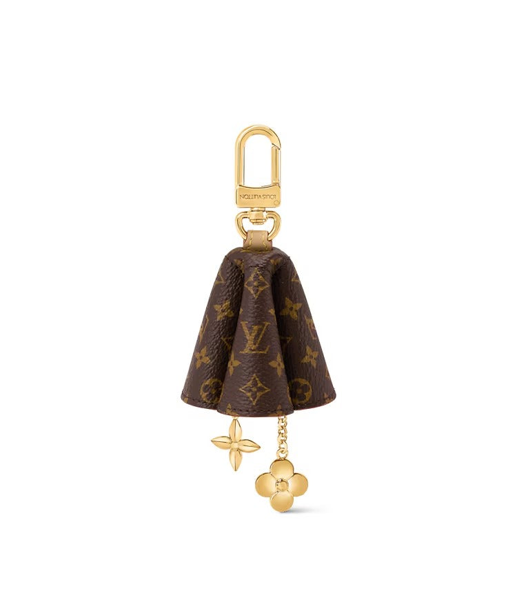 Cloche Cle Flower Bag Charm