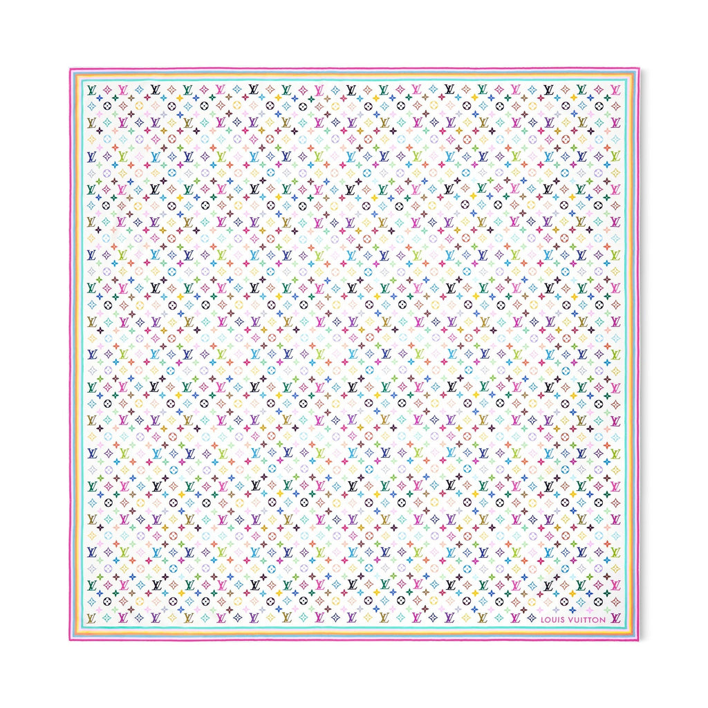 LV x TM Monogram Multicolor Shawl