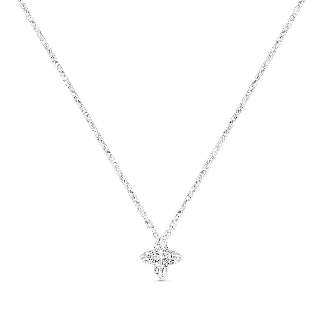 LV Diamonds Pendant, LV Monogram Star cut