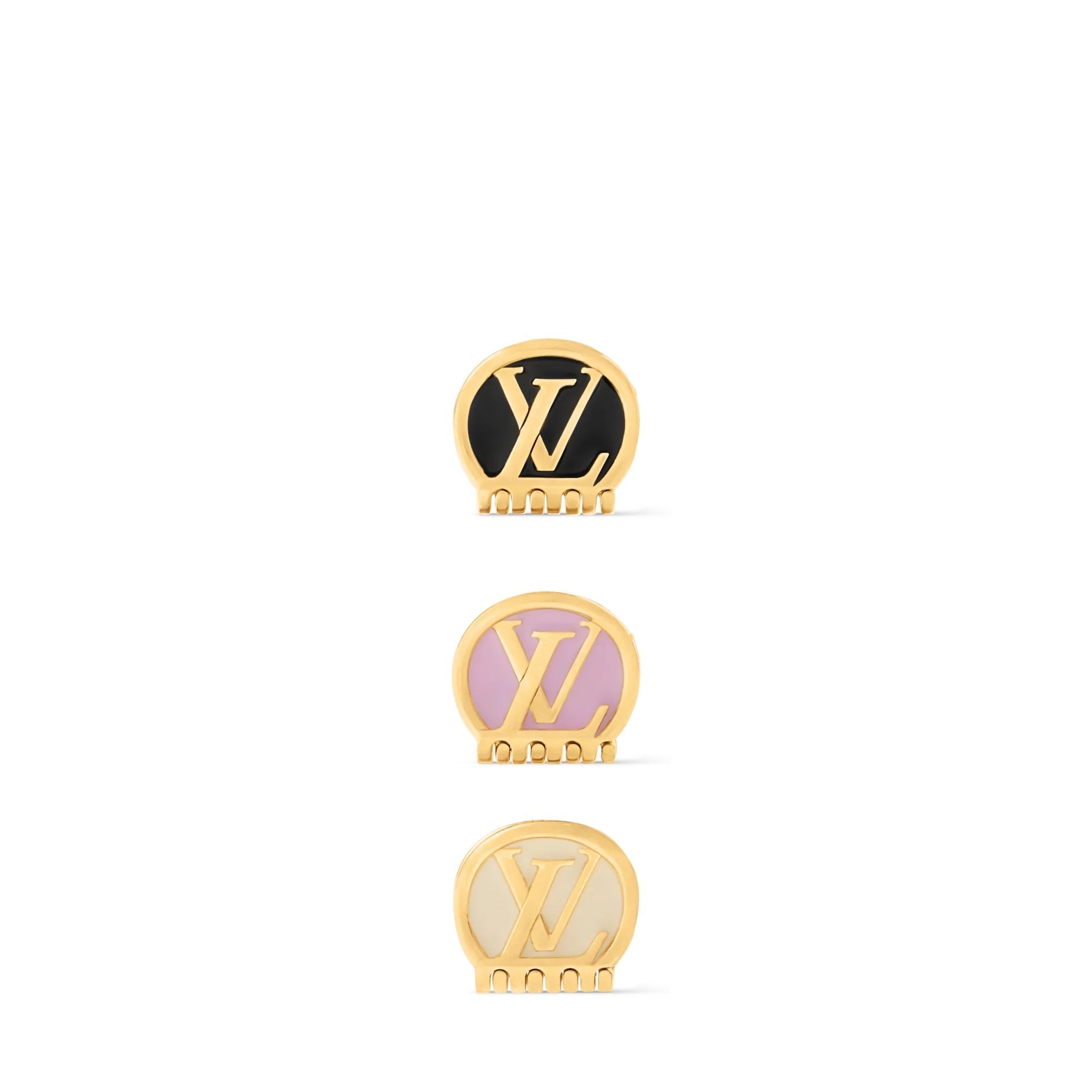 Mini LV Trio Hair Clips
