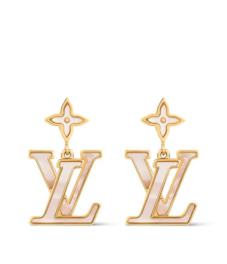 Lady LV Pearlescent Earrings