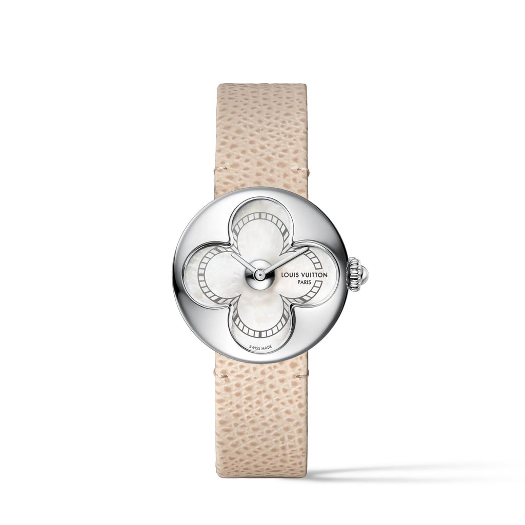Color Blossom, Quartz, 26 MM, Steel and White Mother-Of-Pearl