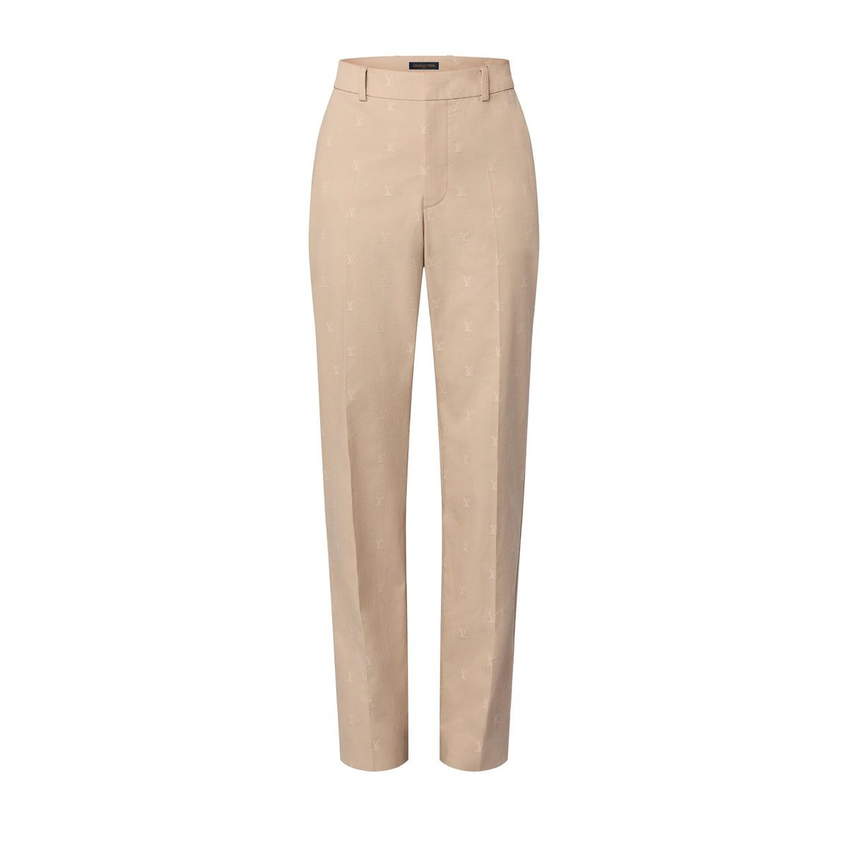 LV Blason Cotton Jacquard Chino Pants
