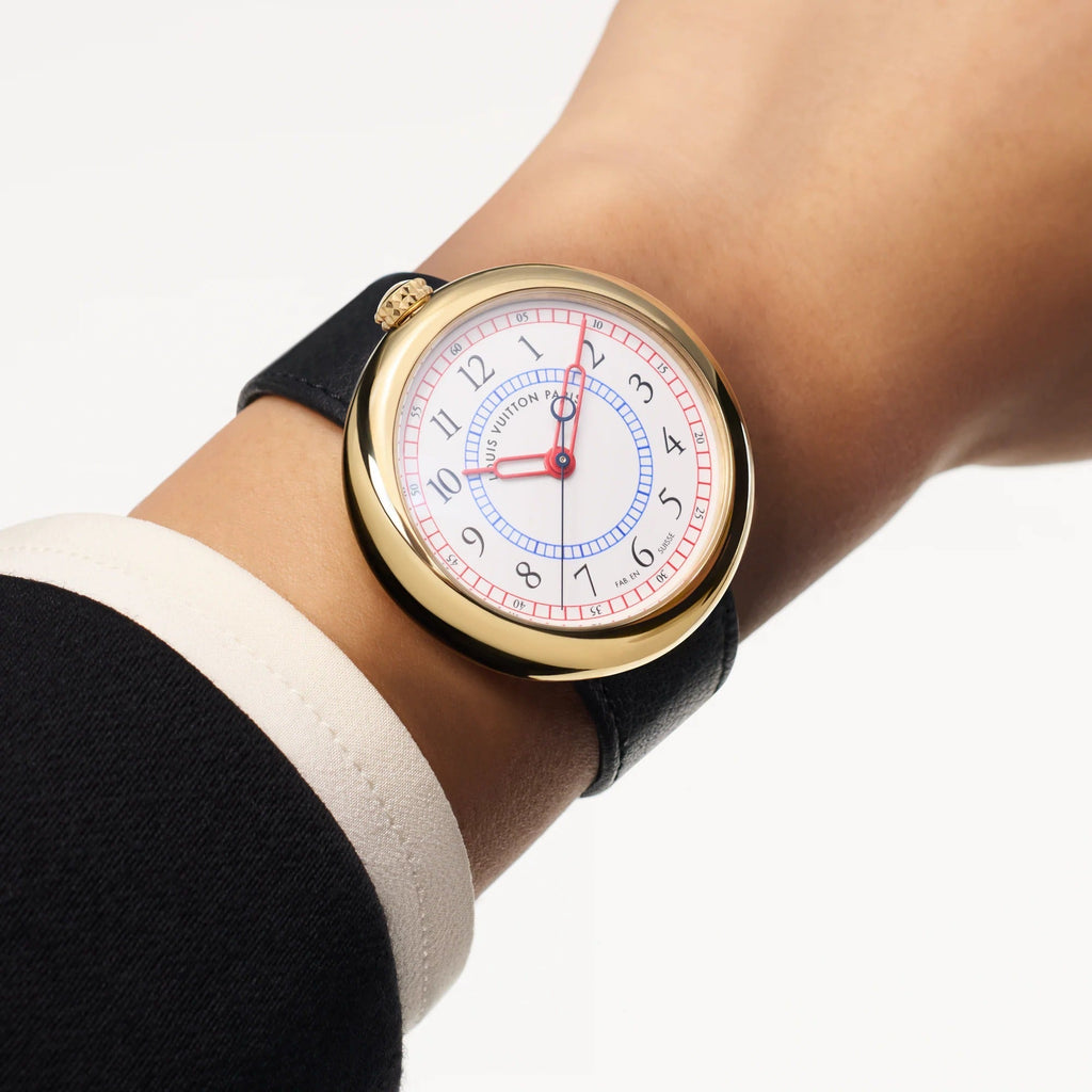 Louis Vuitton Monterey, Automatic, 39mm, Yellow Gold