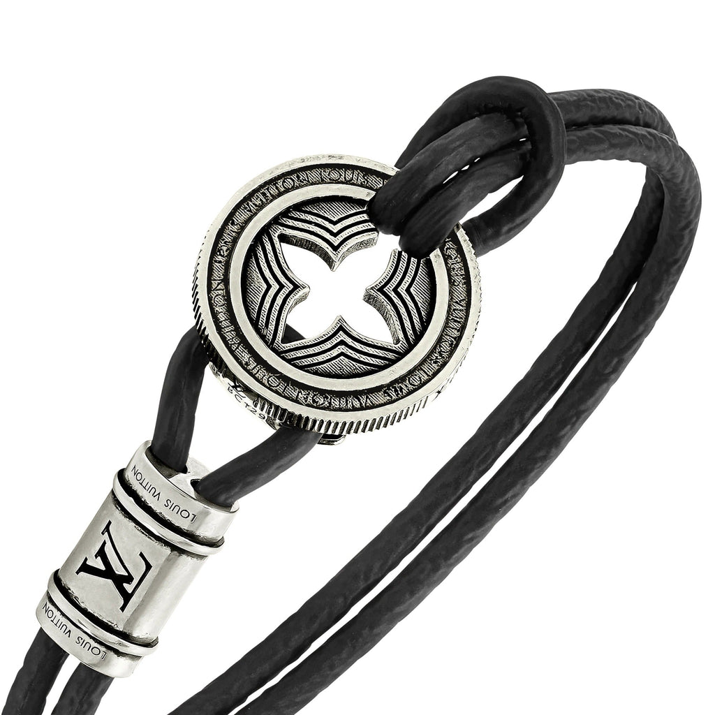 LV Tic Tac Toe Leather Bracelet
