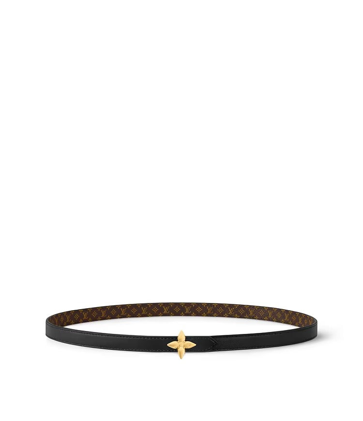 LV Mini Flowergram 15mm Reversible Belt