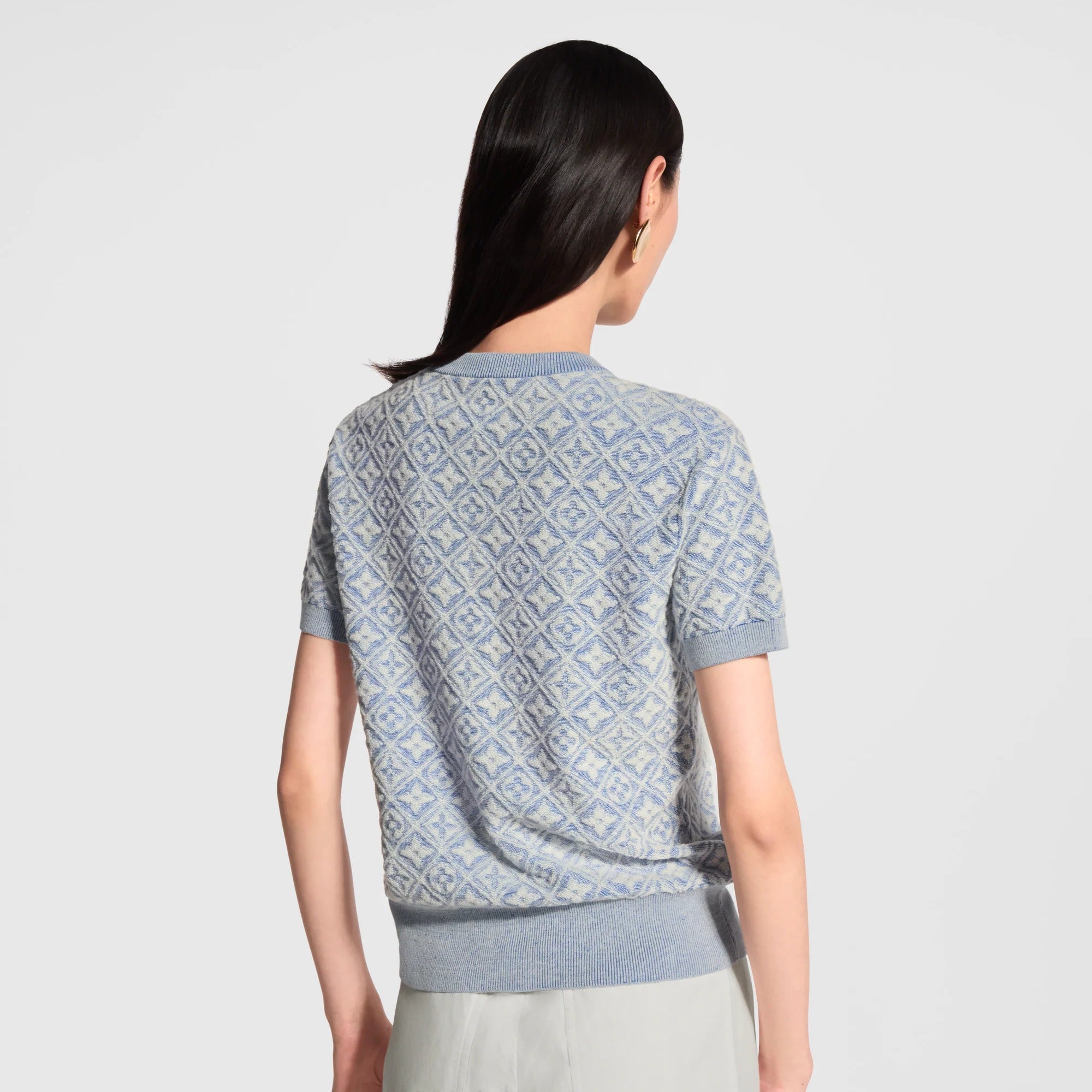 Monogram Toweling Cardigan