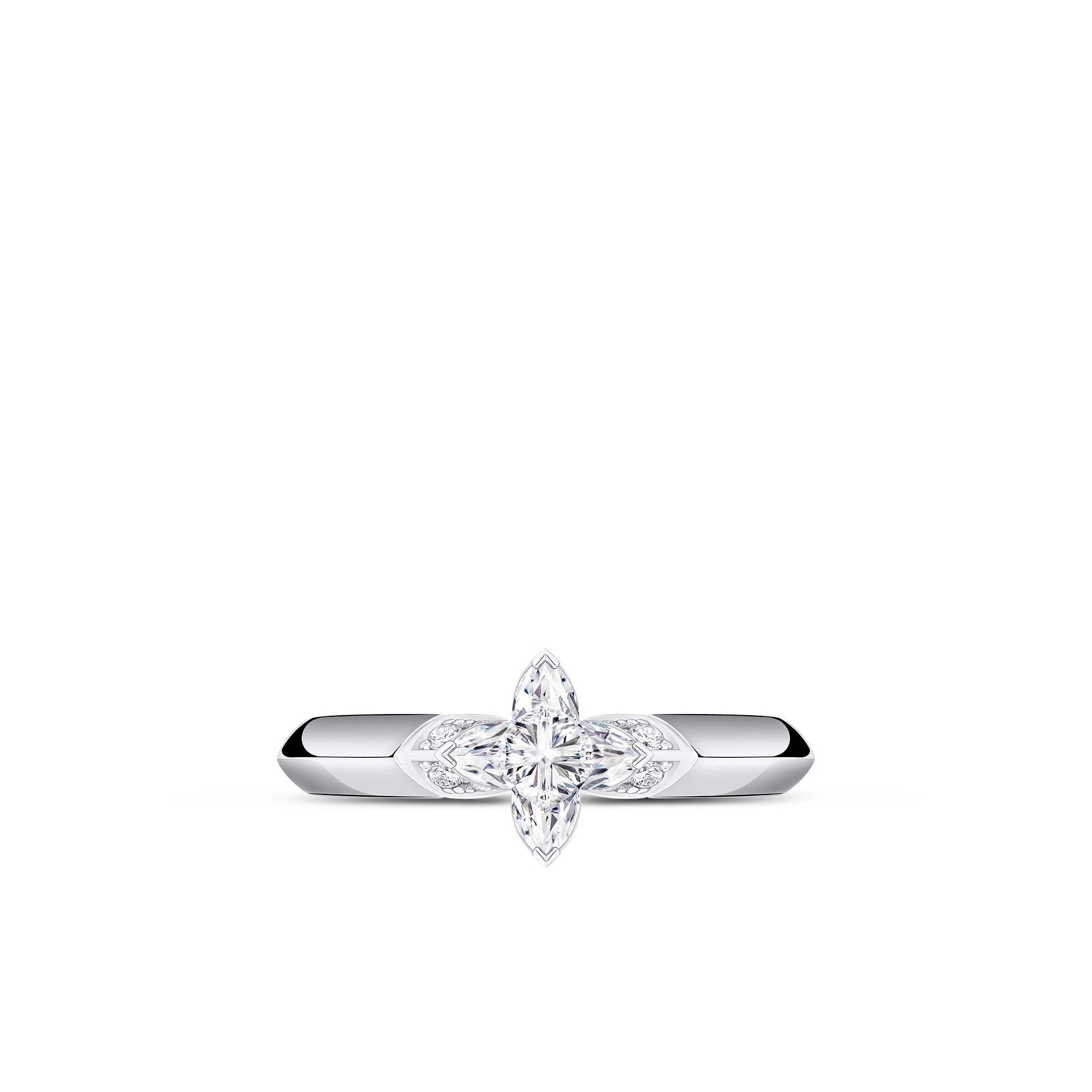 LV Diamonds Solitaire, LV Monogram Star cut