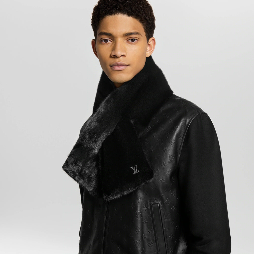 Monogram Reverso Fur Scarf
