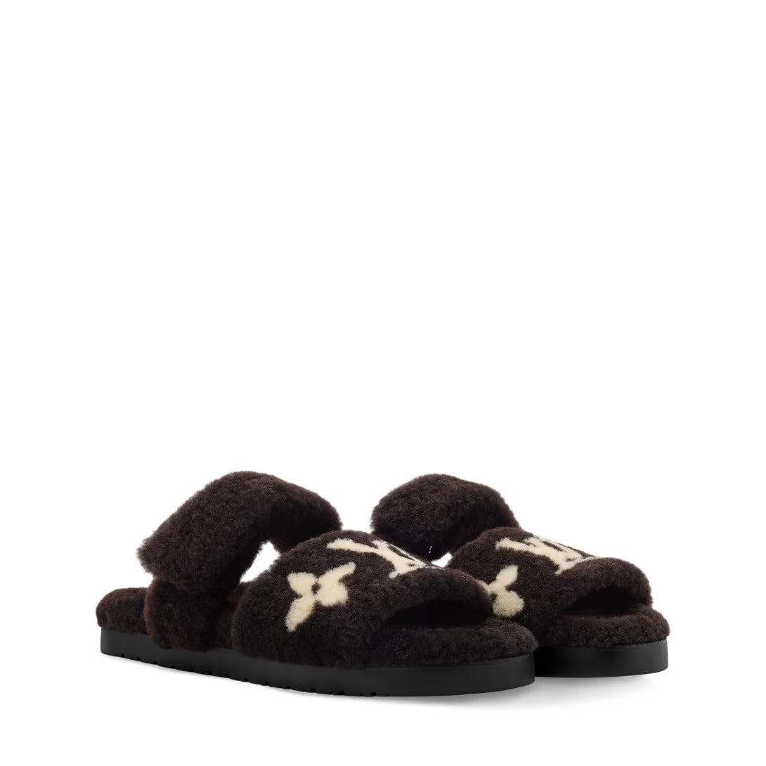 LV Sunset Flat Comfort Mule