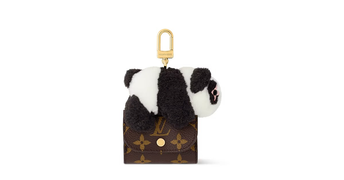LV Cute Panda Bag Charm