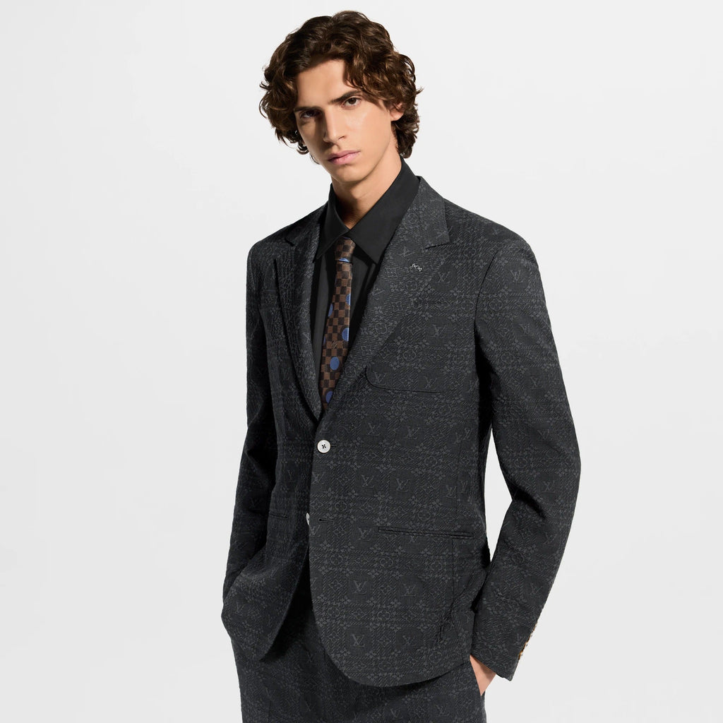 Summery Textured Napolitana Jacket