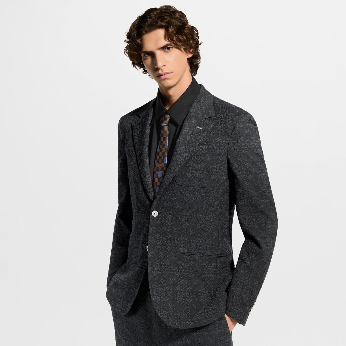 Summery Textured Napolitana Jacket