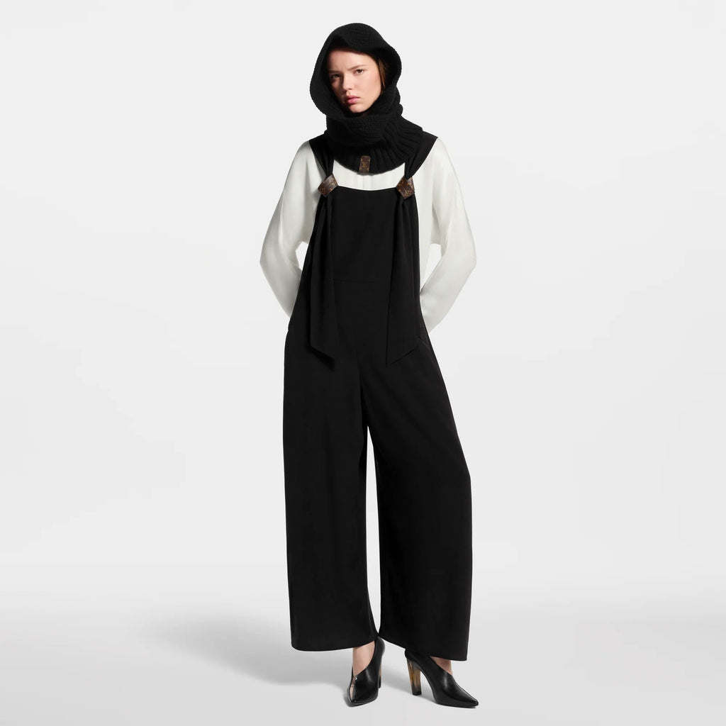 Monogram Knot Overalls
