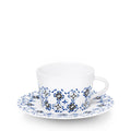 Set Of 2 Teacups and Saucers LV By The Pool