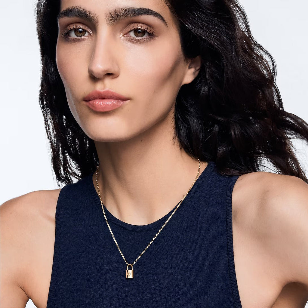 Silver Lockit Exclusive Gold Edition Pendant, Yellow Gold