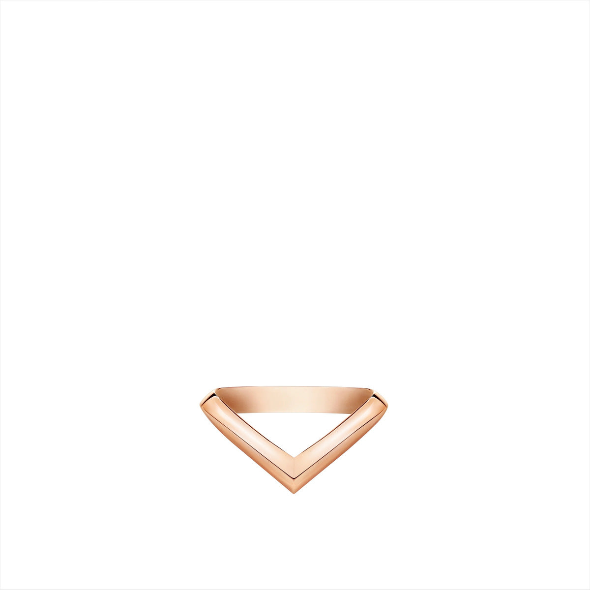 LV Diamonds V Ring, Pink Gold