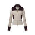 Color-Blocked Knit Jacket