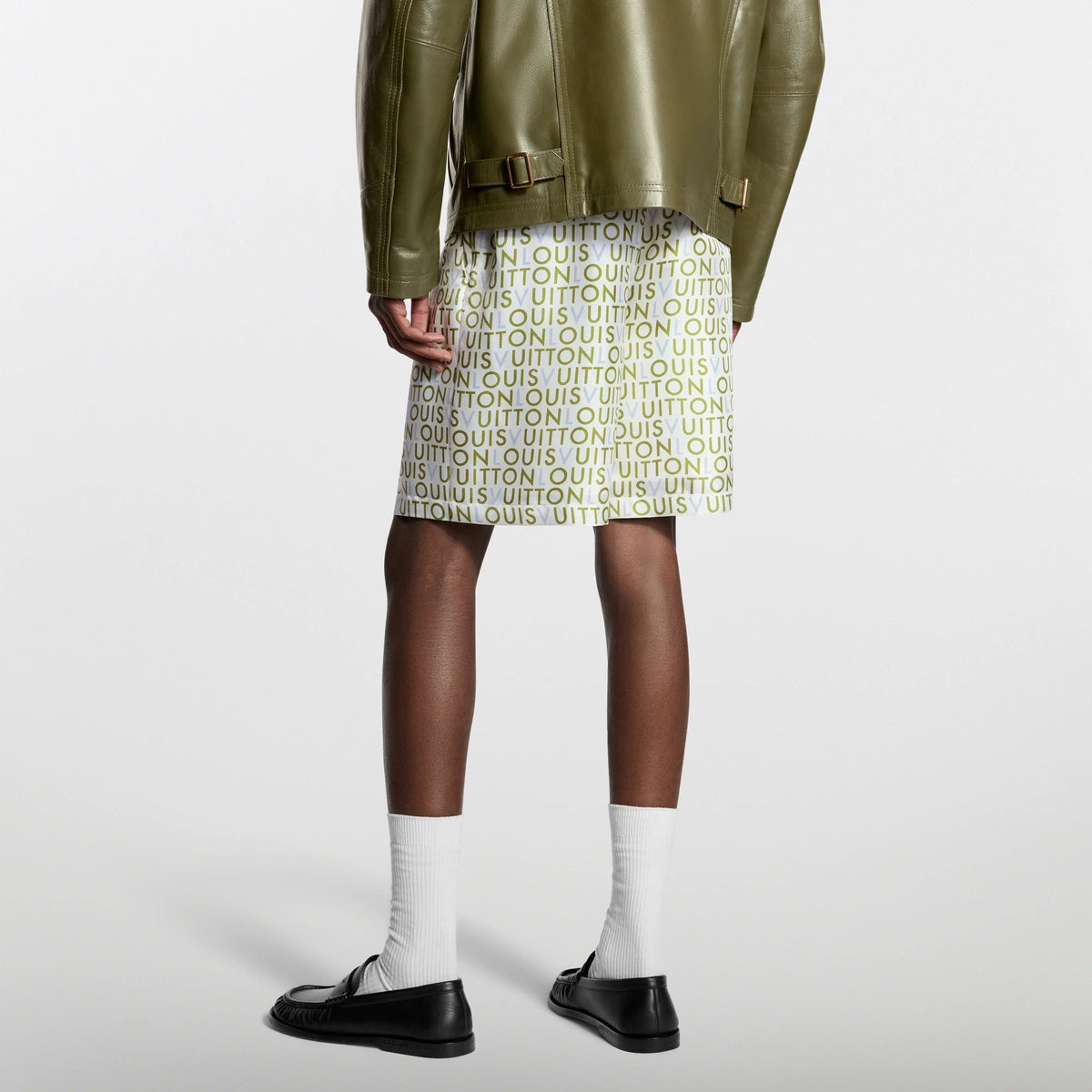 Printed Silk Shorts