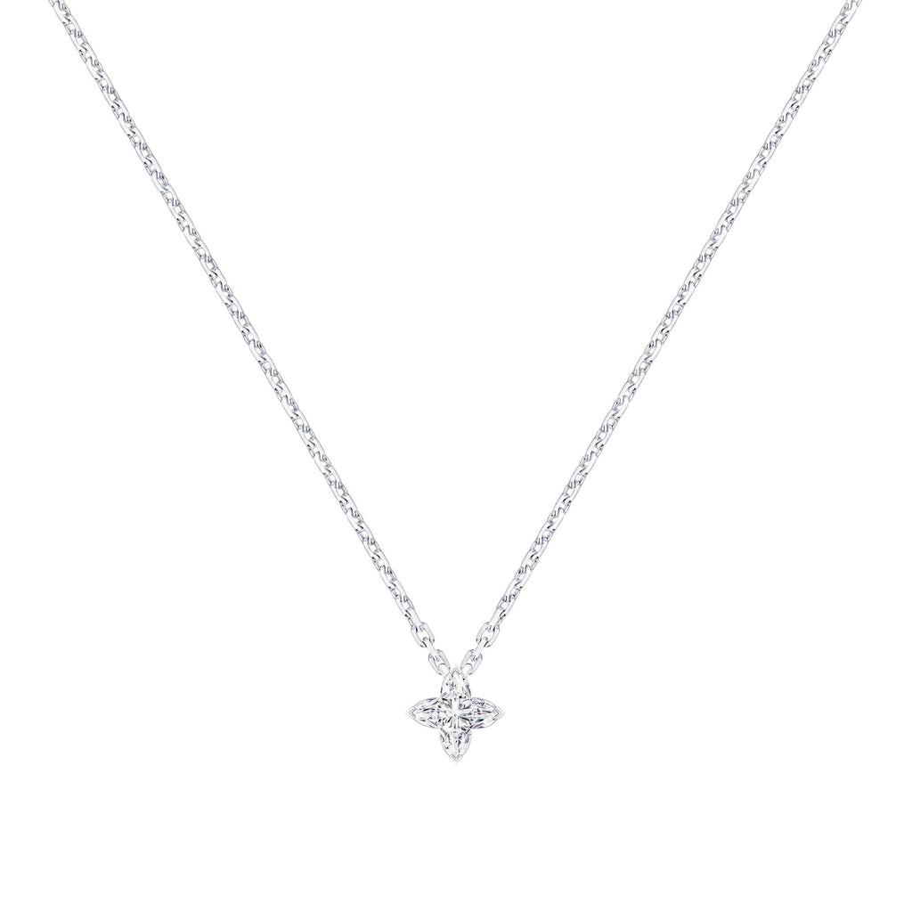 LV Diamonds Pendant, LV Monogram Star cut