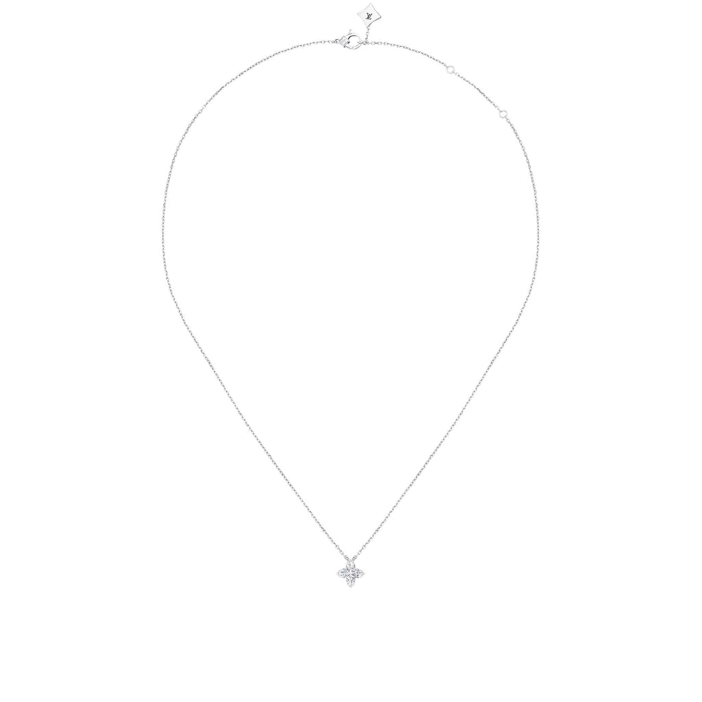 LV Diamonds Pendant, LV Monogram Star cut