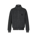 Leather Patch Fleece Blouson