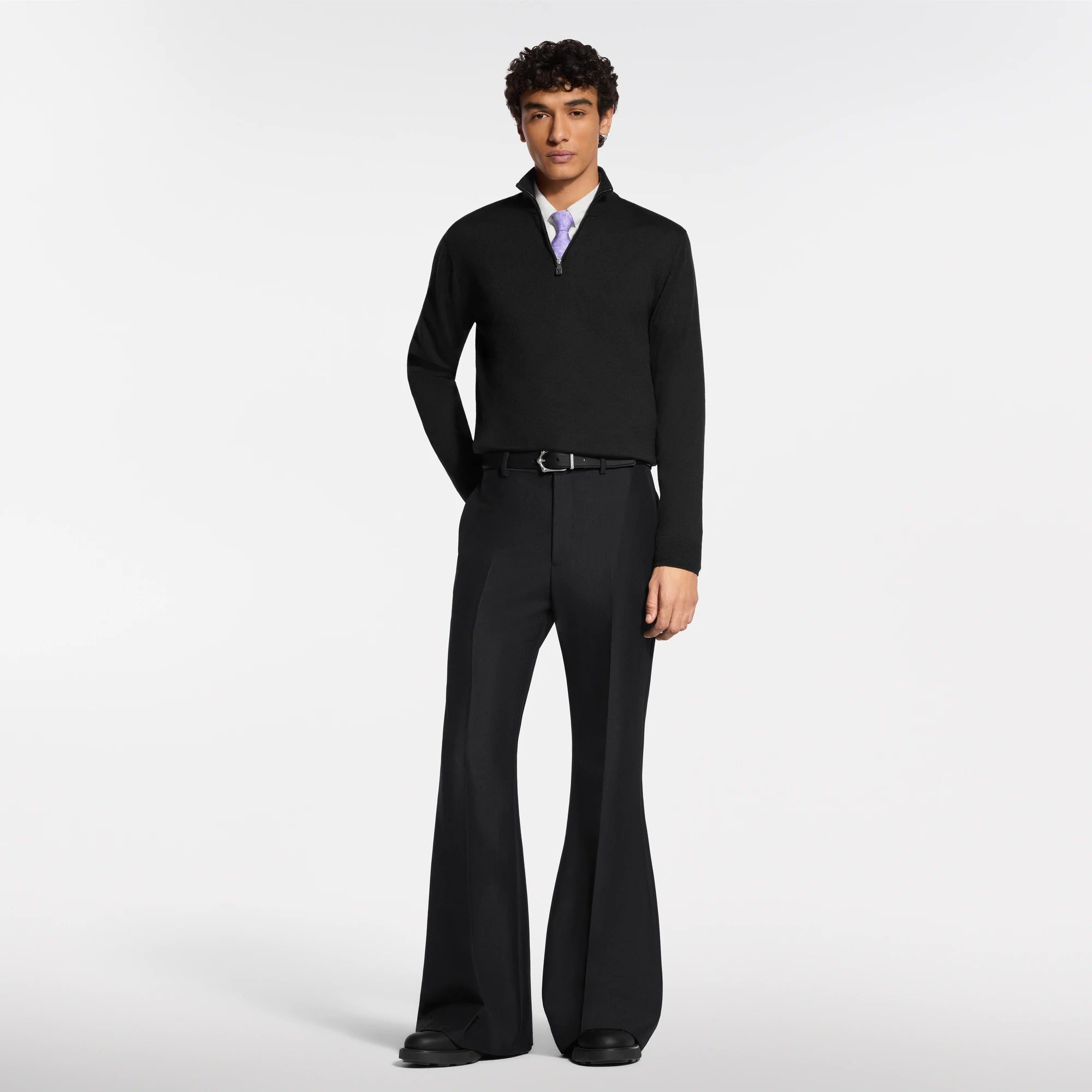 Formal Half-Zip Sweater