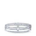 Pure V Bracelet, White Gold and Diamonds