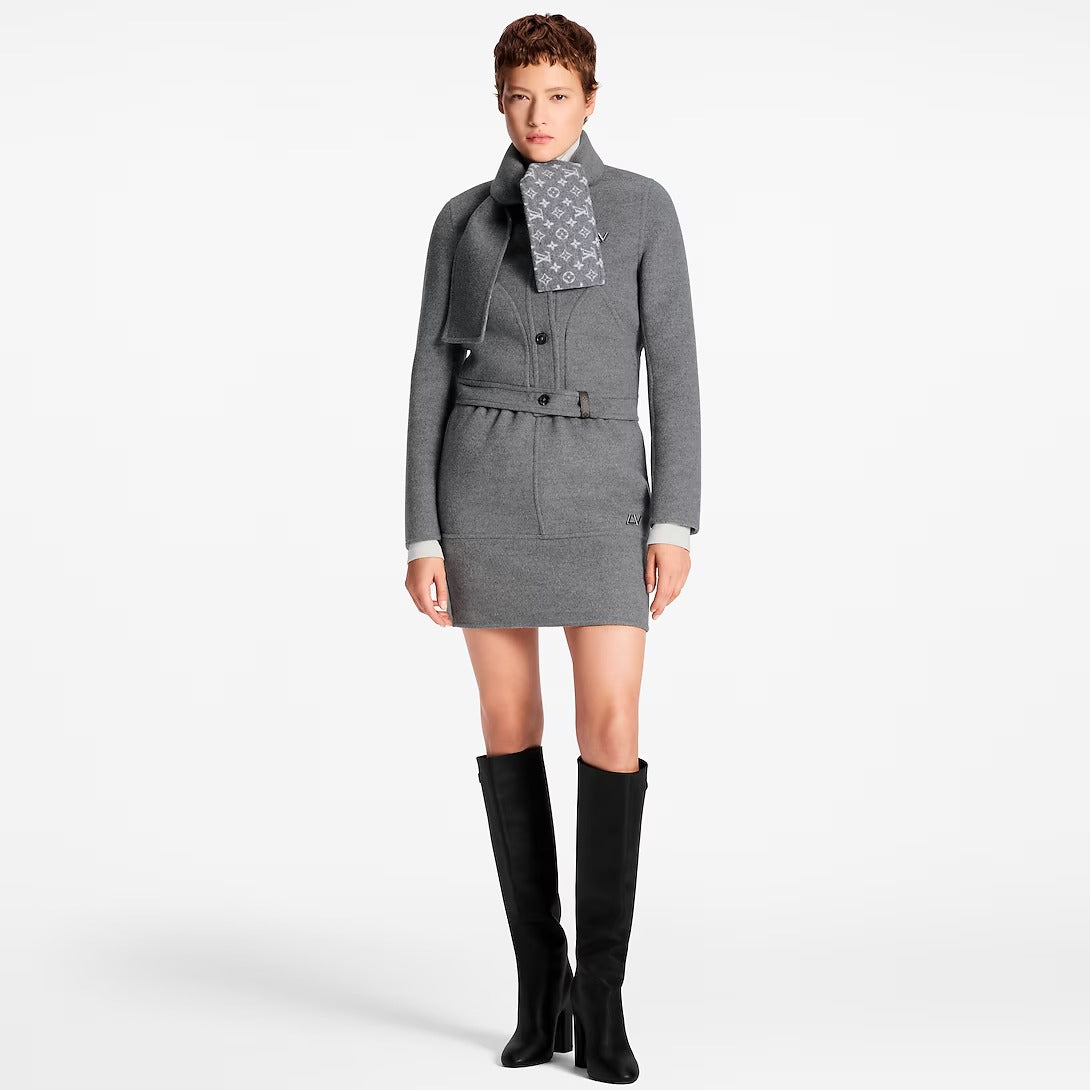 Scarf Collar Jacket