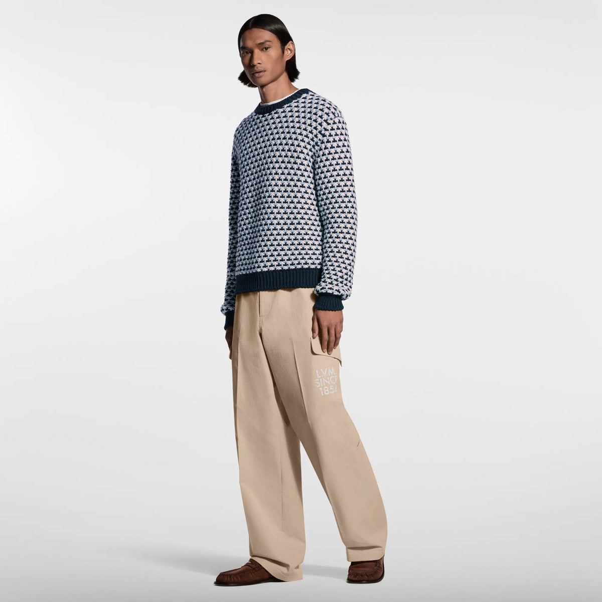 Wool Long-Sleeved Pullover