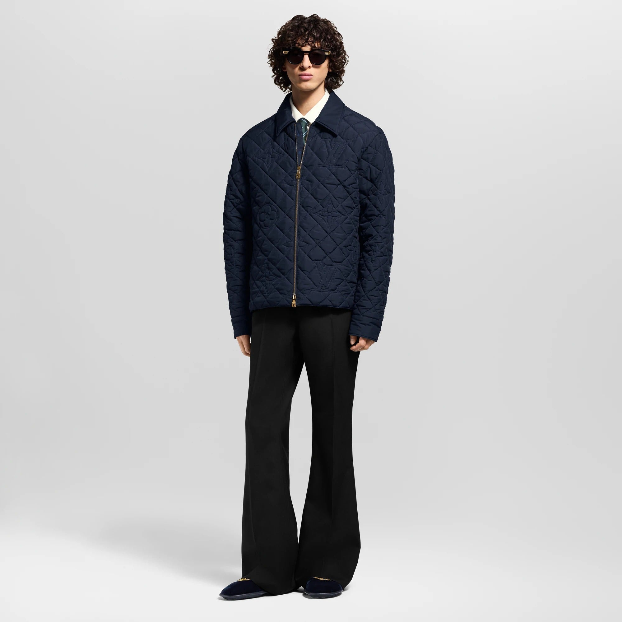 Quilted Monogram Overshirt