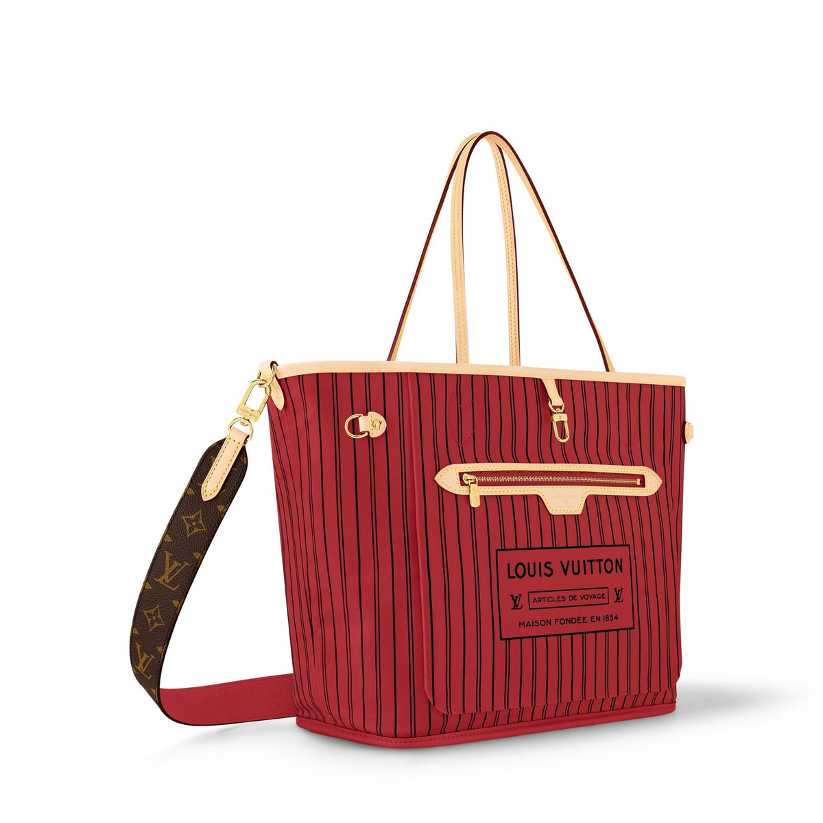 Neverfull Bandoulière Inside Out MM
