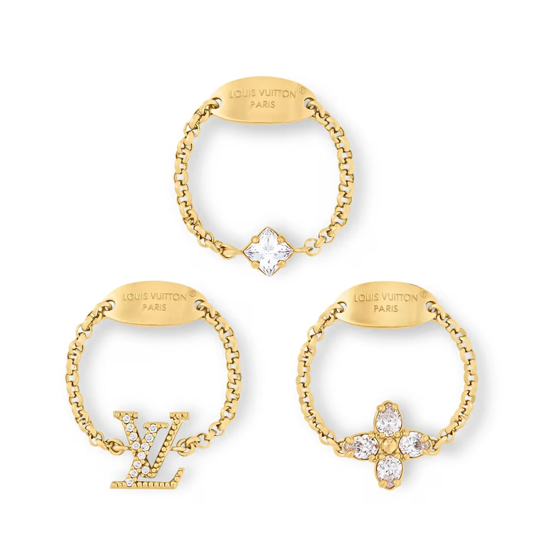 Lady LV Ring Set