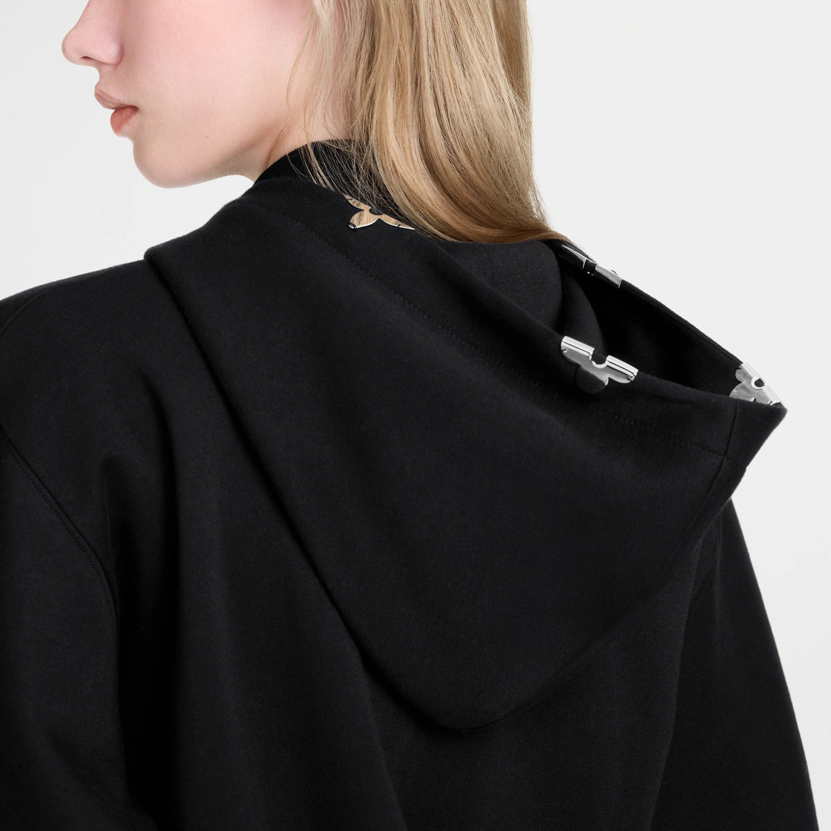 Monogram Accent Hoodie