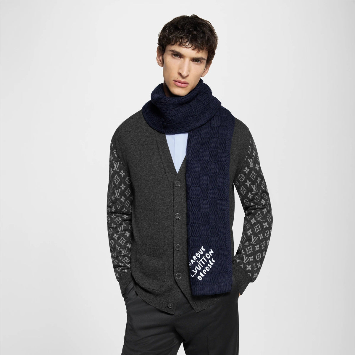Damier Snug Scarf