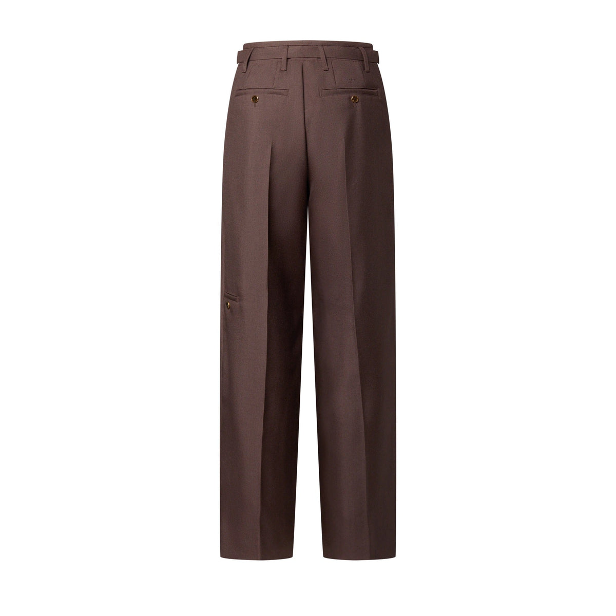 Pleated Mohair Pants