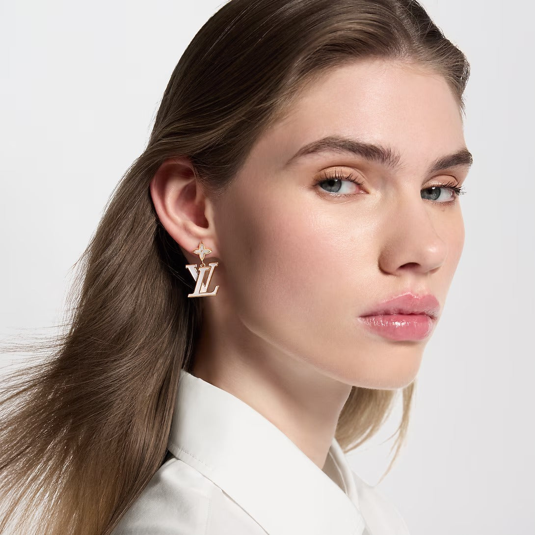 Lady LV Pearlescent Earrings