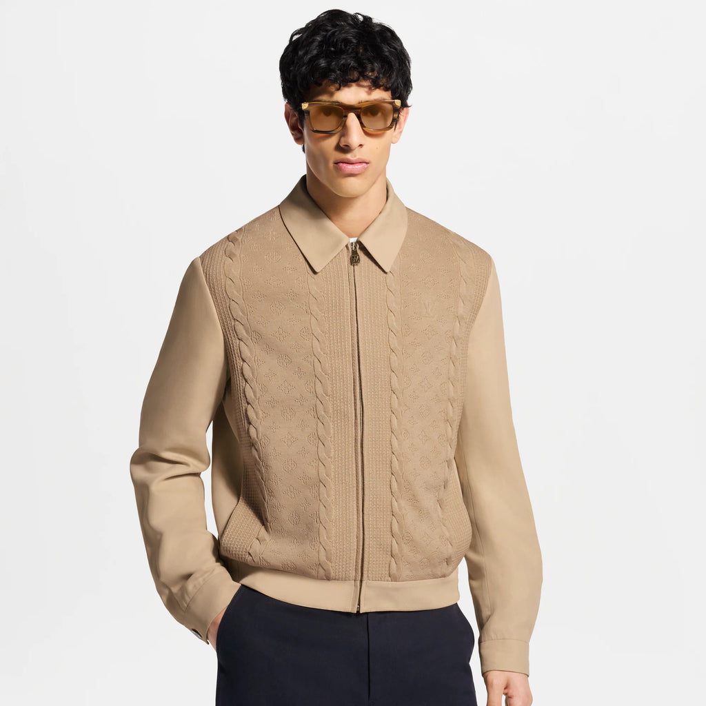 Light Mix Knit Blouson