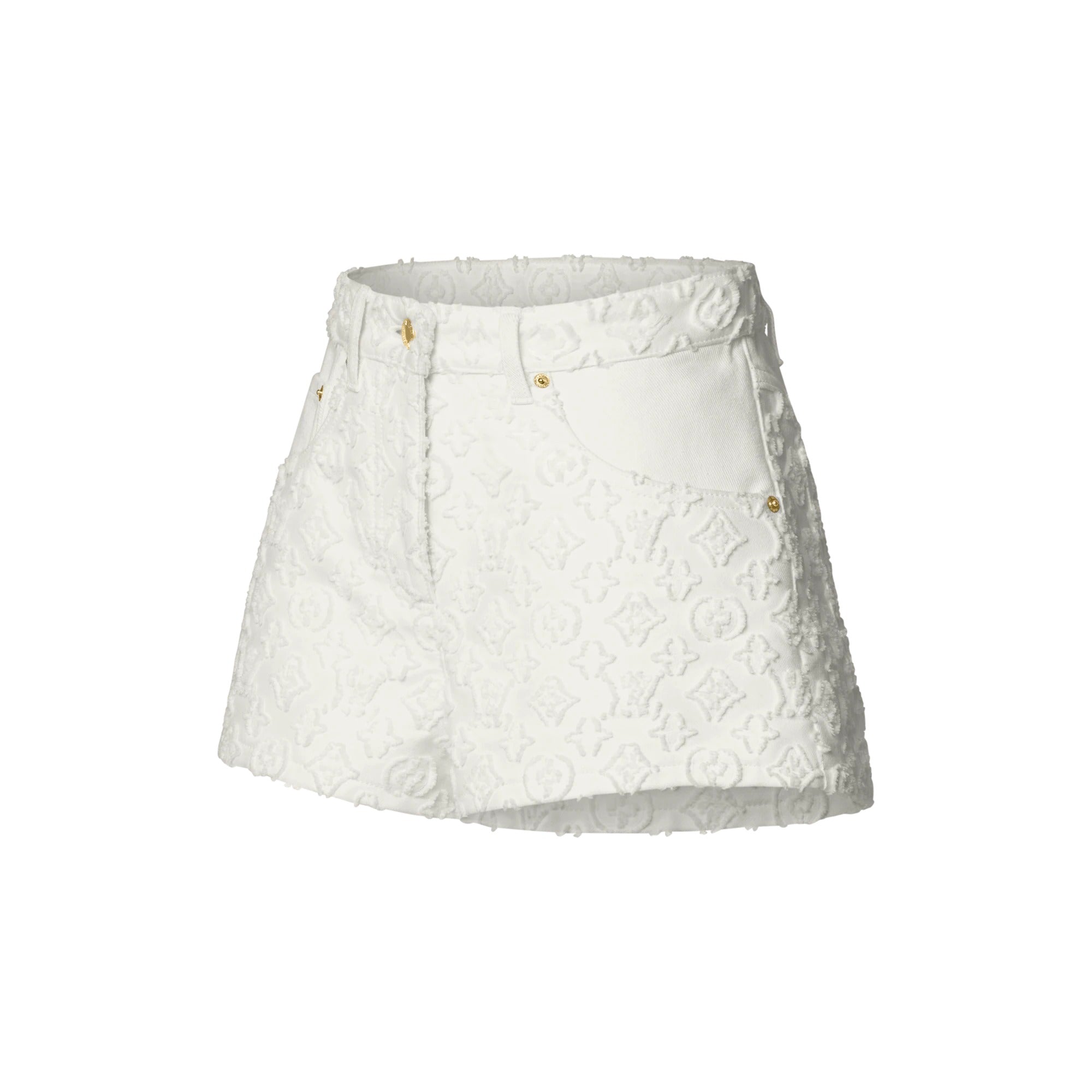 Monogram Fil Coupé Mini Shorts