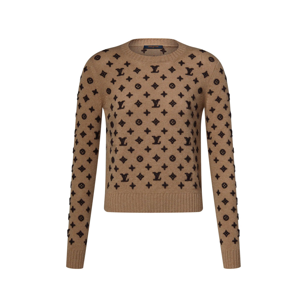 Monogram Cashmere Pullover