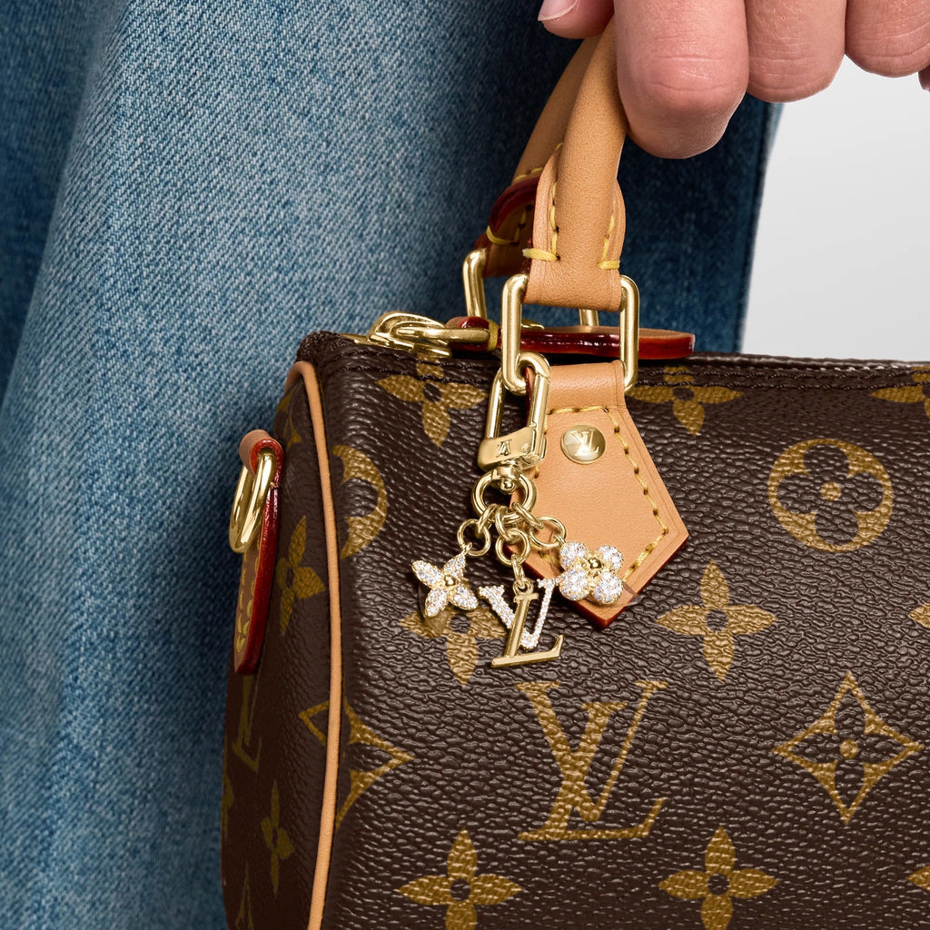 Micro Charms LV Iconic Key Holder