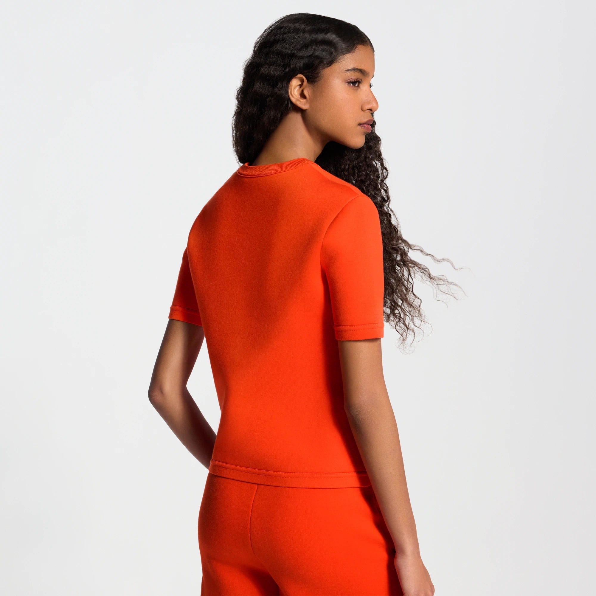 Cursive Signature Knit Top