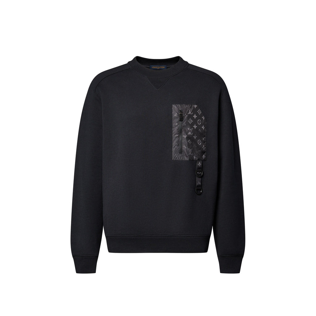 Sweatshirt With Technical Signature Details