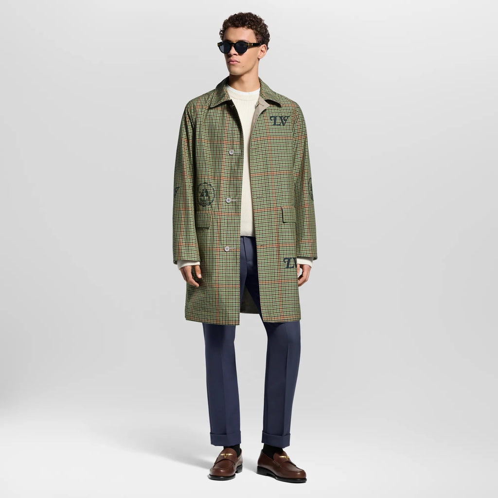 Graphic Reversible Raincoat